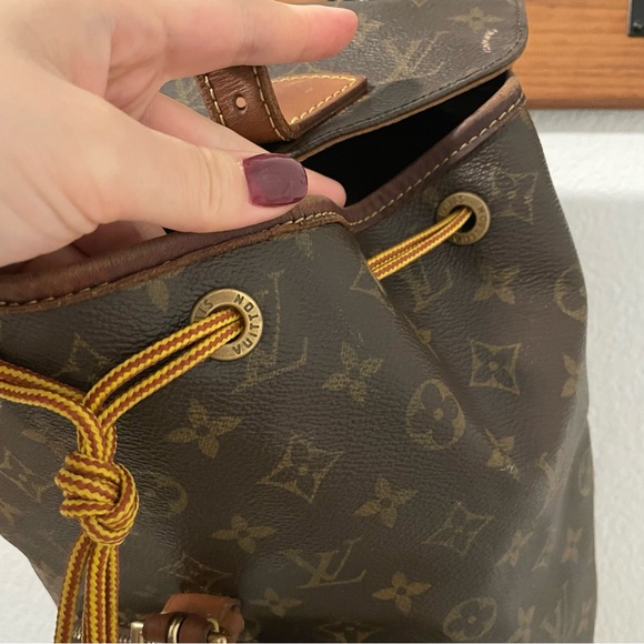 Louis Vuitton Montsouris MM Backpack Monogram Brown - Picture 16 of 16